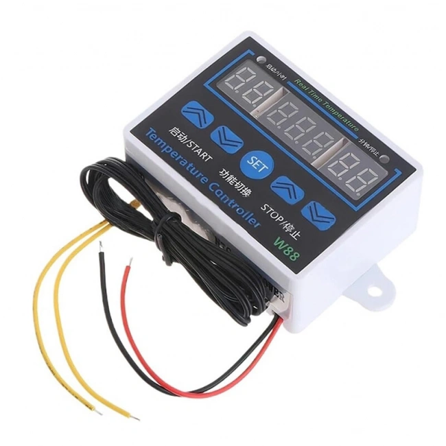 XH-W1411 W88 DC12V 10A Röle Çıkışlı Dijital Termostat