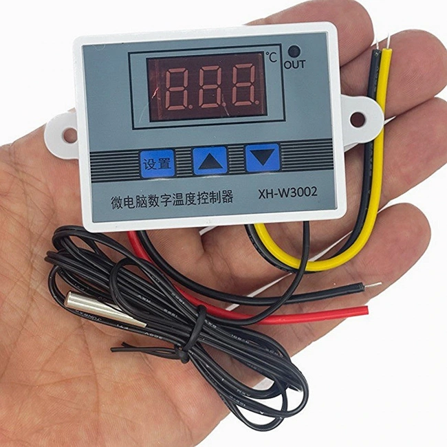 XH-W3002 220V AC Dijital Ayarlı Termostat 1500W
