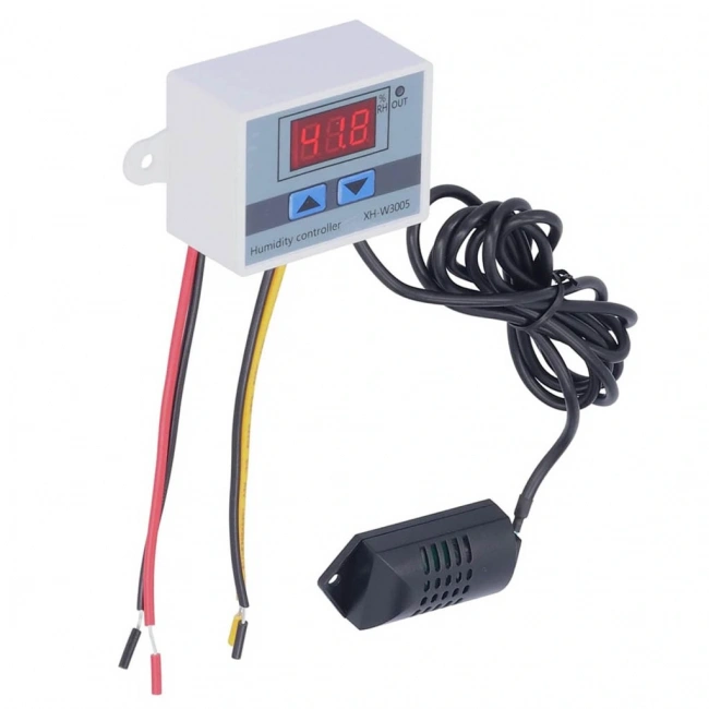 XH-W3005 Dijital Nem Kontrol Cihazı Kuluçka Termostat 12V 120W
