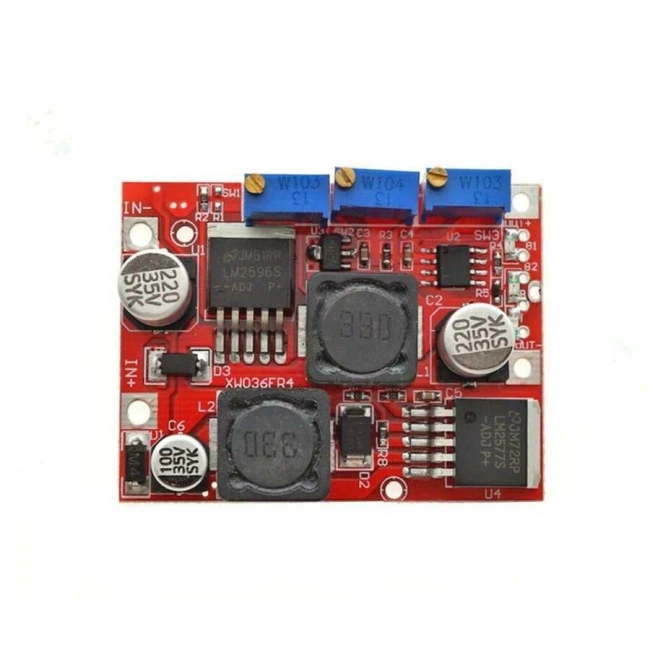 XL6019E1 LM2596S Voltaj Yükseltici ve Düşürücü Regülatör Modülü