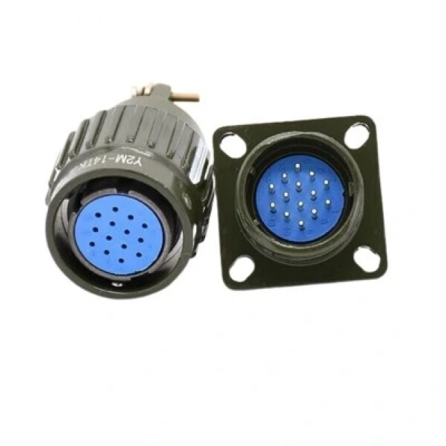 Y21M 14 Pin Askeri Tip Konnektör Takımı