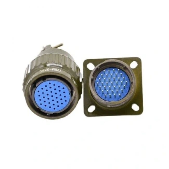 Y28M 37 Pin Askeri Tip Konnektör Takımı