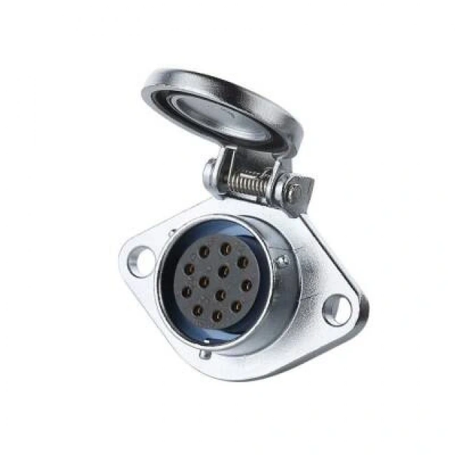 YA-20-J12SX-03-201 12-Pin Su Geçirmez Konnektör - Dişi