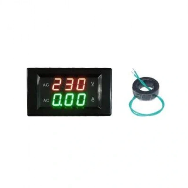 YB4835VA AC 60-500V 200A Voltmetre - Ampermetre Panel Tipi