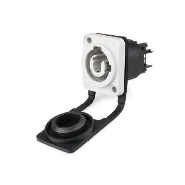 YF-24-C03SX-02-001 3-Pin IP67 Şase Tip Powercon Konnektör - Erkek