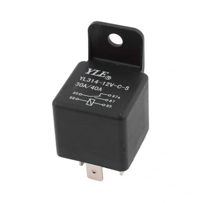 YL314-12V-C-S 12V 30A/40A Otomotiv Rölesi 5-Pin