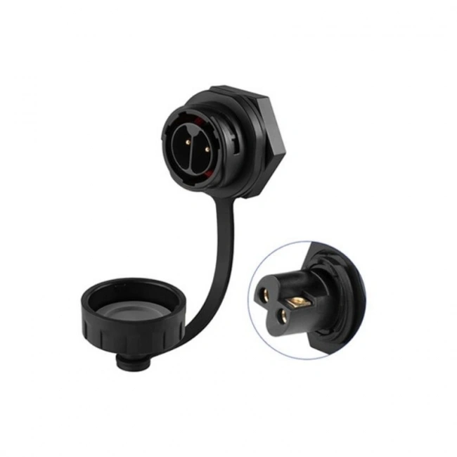 YM-20-C02SX-22-105A 2-Pin Su Geçirmez Konnektör - Erkek