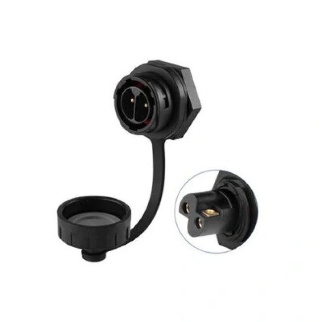 YM-20-C02SX-22-105A 2-Pin Su Geçirmez Konnektör - Erkek