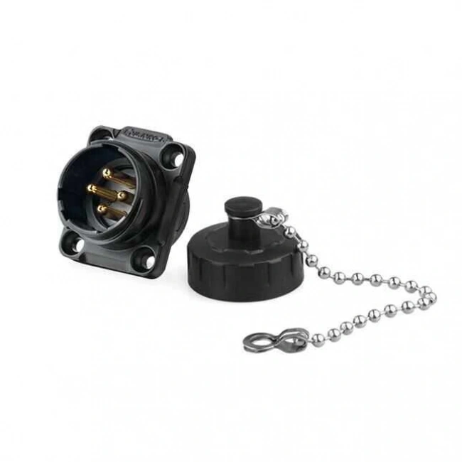 YM-20-C04SX-02-401 4-Pin Su Geçirmez Konnektör - Erkek