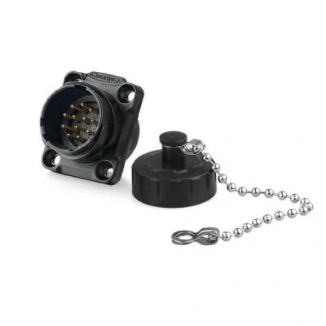 YM-20-C12SX-02-401 12-Pin Su Geçirmez Konnektör - Erkek