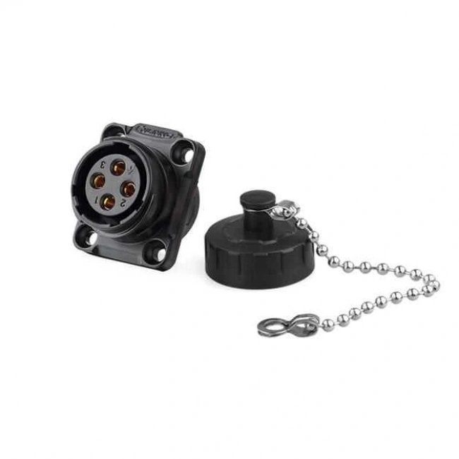 YM-20-J04SX-02-401 4-Pin Su Geçirmez Konnektör - Dişi