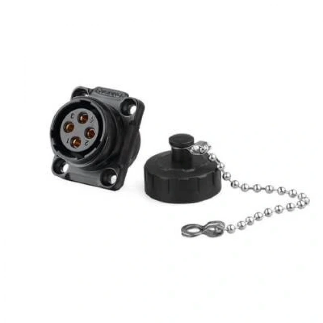 YM-20-J04SX-02-401 4-Pin Su Geçirmez Konnektör - Dişi