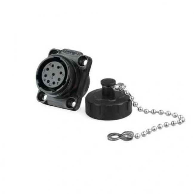 YM-20-J09SX-02-401 9-Pin Su Geçirmez Konnektör - Dişi