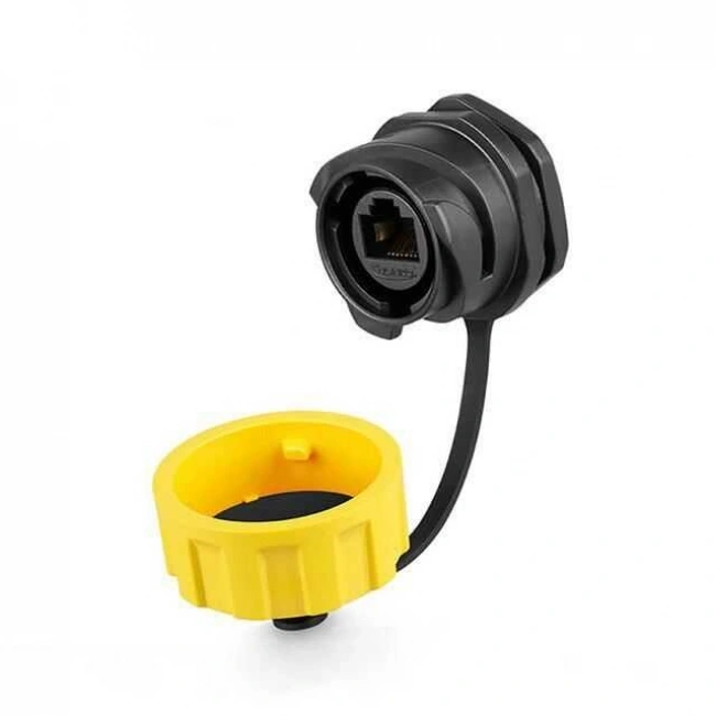 YM-24-J/RJ45/213/SX-42-101 Su Geçirmez RJ45 Konnektör - Dişi