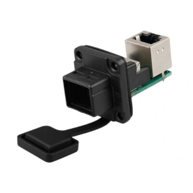 YT-RJ45-JSX-08-001 Su Geçirmez Ethernet Konnektörü - Dişi