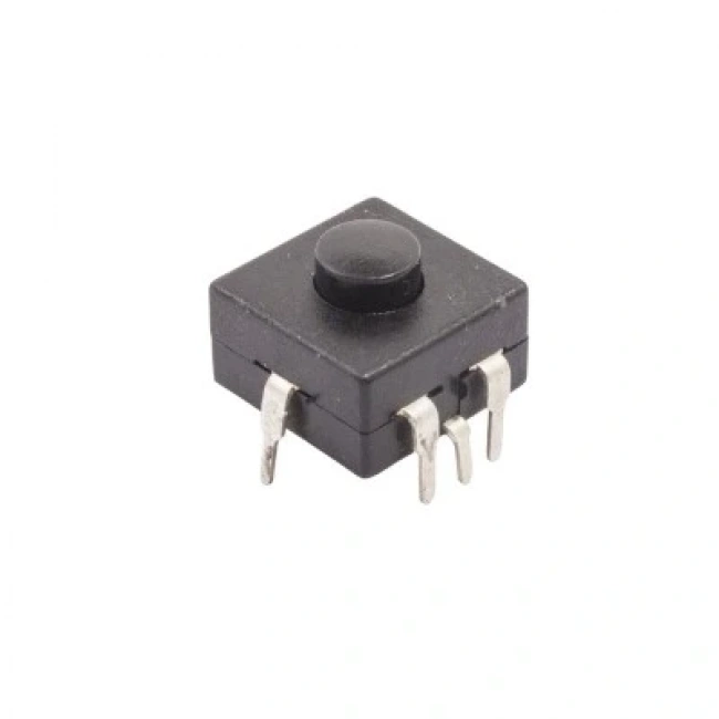 YT1212- 254A 12x12x9mm 7-Pin ON-OFF-ON El Feneri Anahtarı