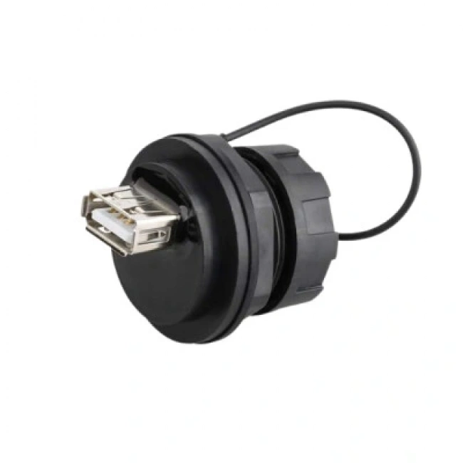 YU-USB2-JSX-01-001 Su Geçirmez USB Konnektör - Dişi