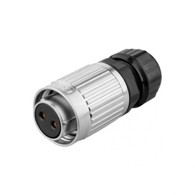 YW-20-J02PE-03-001A 2-Pin Su Geçirmez Konnektör - Dişi