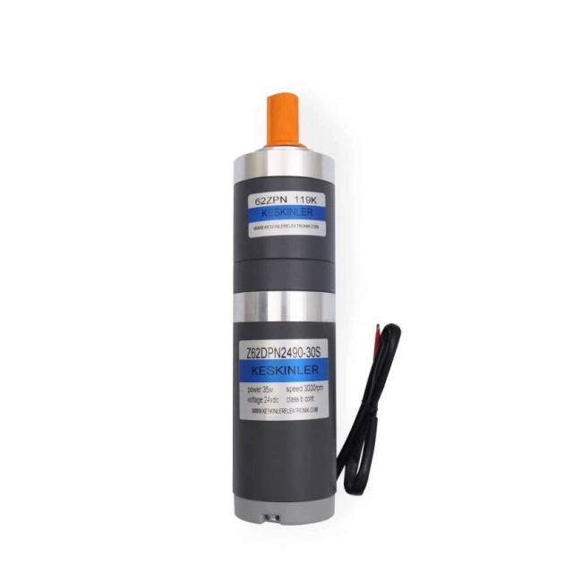 Z62DPN2490-30S 24V 25RPM Planetary Geared DC Motor