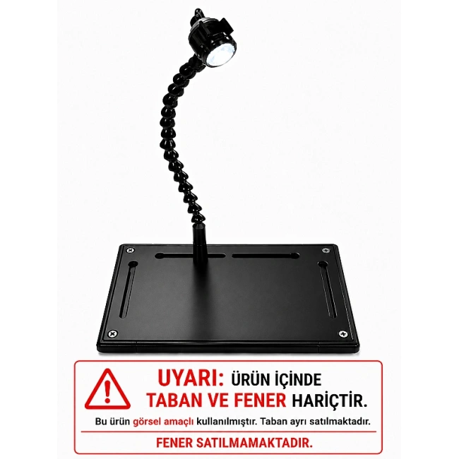 ZD-11P Esnek LED Fener Tutucu Kol Aparatı - Tabansız