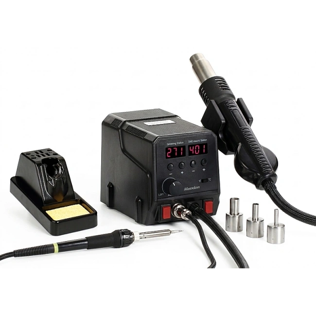 ZD-8922 2si 1 Arada SMD Sıcak Hava Üfleme ve Lehimleme İstasyonu
