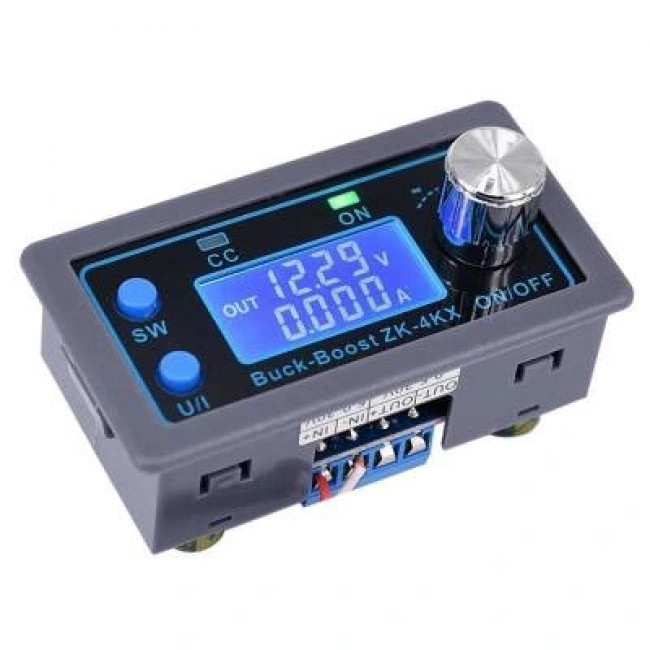 ZK-5KX 0.6-36V 5A Ekranlı Voltaj Düşürücü - Yükseltici Modül