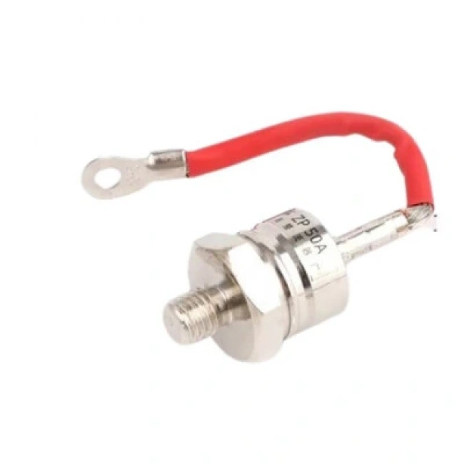 ZP50A 50A 1600V Kablolu Metal Vidalı Diyot - Anot