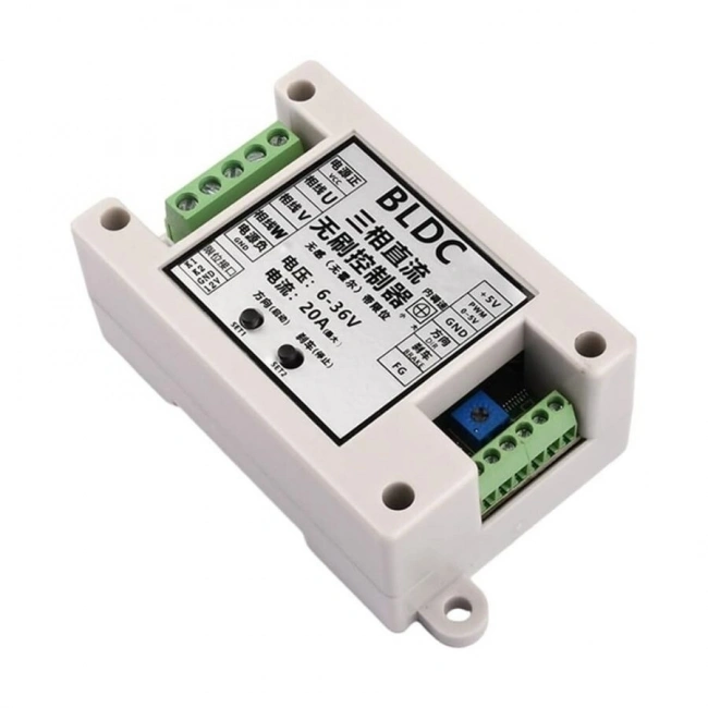 ZS-X14 DC 6-36V 20A BLDC 3 Fazlı Fırçasız Motor Sürücü