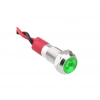 06L-P1 Metal Sinyal Lambası 6mm 12-24V Kablolu Yeşil