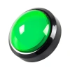 100mm 12V Işıklı Oyun Makinesi Butonu - Yeşil