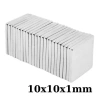 10x10x1mm Neodyum Güçlü Mıknatıs - Neodim Magnet