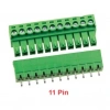 11 Pin 3.81mm Geçmeli 90C Takım Klemens