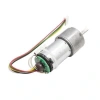 12V 20Rpm 33mm Redüktörlü ve Encoderli Dc Motor