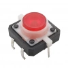 12x12mm Kırmızı Led Işıklı Tact Switch
