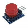 12x12mm Push Buton Switch Modül Kırmızı Kapak 1 Adet