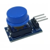 12x12mm Push Buton Switch Modül Mavi Kapak 1 Adet