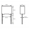 1.5uF 305Vac 10% Polyester Kondansatör X2 27.5mm