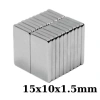 15x10x1.5mm Neodyum Güçlü Mıknatıs - Neodim Magnet