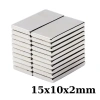 15x10x2mm Neodyum Güçlü Mıknatıs - Neodim Magnet