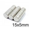 15X5mm Neodyum Güçlü Mıknatıs - Neodim Magnet