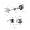 17HS4401 Nema 17 Step Motor