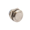 19mm Düz Yaylı Metal Buton - AV09C703