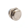 19mm Düz Yaylı Metal Buton - AV09C703