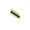 1x10 Erkek Pin Header 2.54mm 90 Derece
