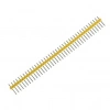 1x40 Erkek Header 40 Pin 2.54mm 180 Derece - Sarı