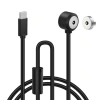 2-Pin 15mm 90C Kablolu Pogo Pin Manyetik Konnektör Takımı - Type-C Soketli