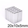 20X10x5mm Neodyum Güçlü Mıknatıs - Neodim Magnet