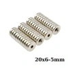 20x6-5mm Havşa Delikli Neodyum Güçlü Mıknatıs - Neodim Magnet