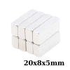 20x8x5mm Neodyum Güçlü Mıknatıs - Neodim Magnet