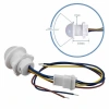 220V Hareket Pır Sensörü - Otomatik Lamba Sensörü 25cm Kablolu
